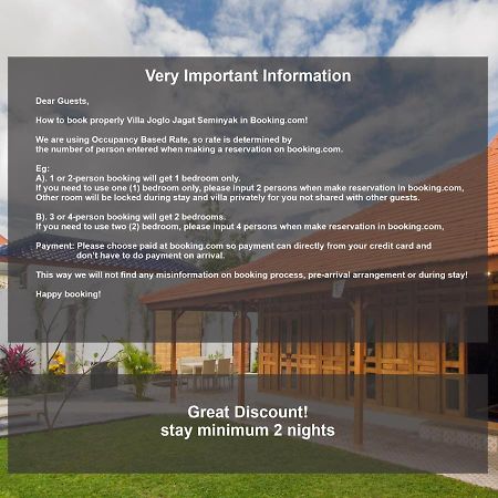 Villa Joglo Jagat Seminyak Dış mekan fotoğraf